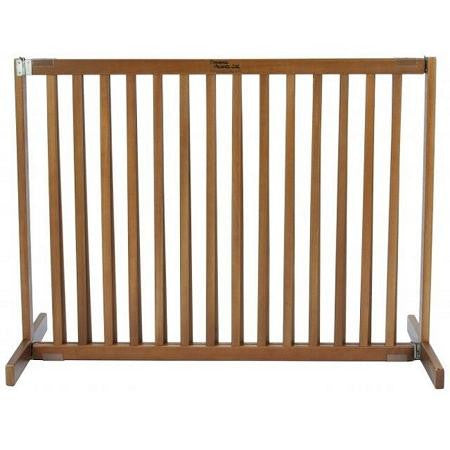Free Standing Pet Gate - Small Tall-Artisan Bronze
