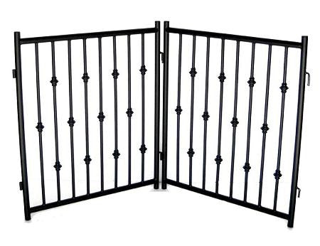 Emperor Rings 2 PC Freestanding Gate