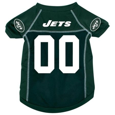 New York Jets Deluxe Dog Jersey - Small