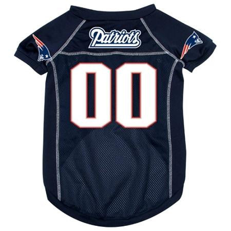 New England Patriots Deluxe Dog Jersey - Extra Large