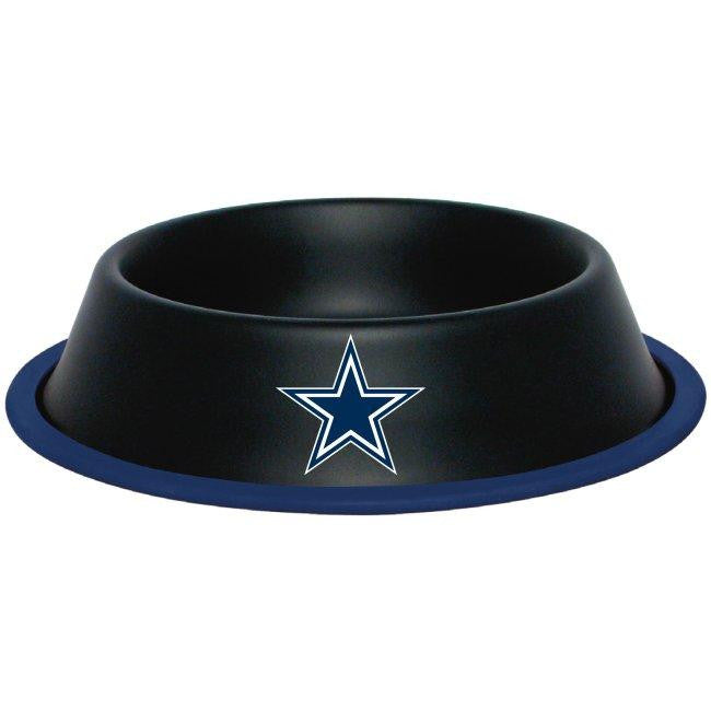 Dallas Cowboys Stainless Dog Bowl