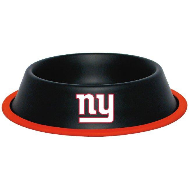 New York Giants Stainless Dog Bowl