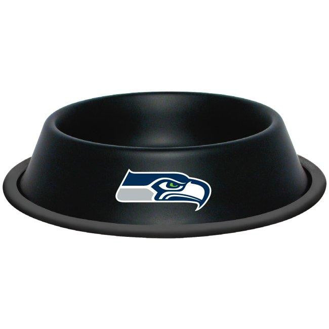 Seattle Seahawks Stainless Dog Bowl