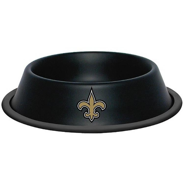 New Orleans Saints Stainless Dog Bowl