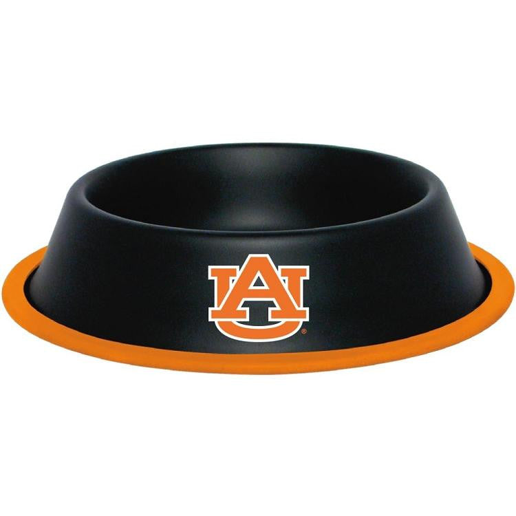 Auburn Tigers Stainless Dog Bowl