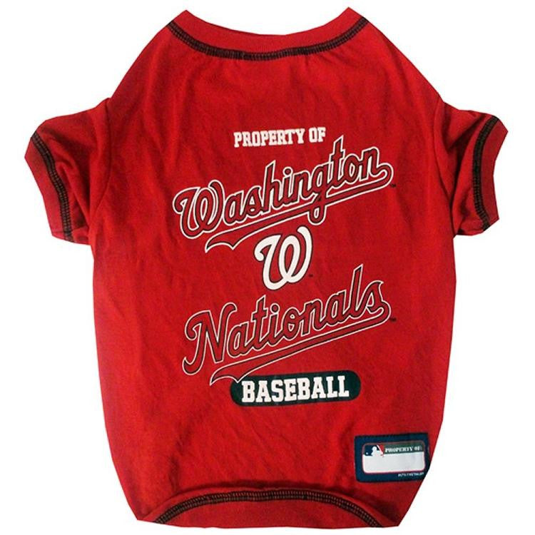 Washington Nationals Dog Tee Shirt - Small