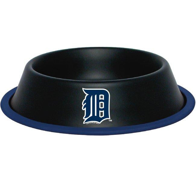 Detroit Tigers Stainless Dog Bowl