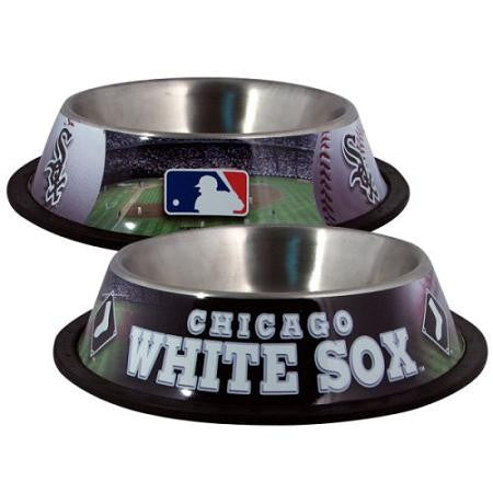 Chicago White Sox Stainless Dog Bowl