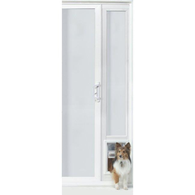 VIP Vinyl Insulated Pet Patio Door - Medium-92 3-4" to 94 1-2"