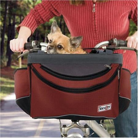 Sporty Pet Bike Basket - Red