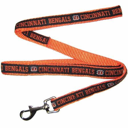Cincinnati Bengals NFL Dog Leash - Medium