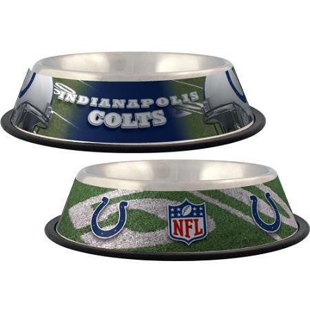 Indianapolis Colts Stainless Dog Bowl