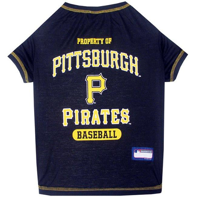 Pittsburgh Pirates Dog Tee Shirt - Large
