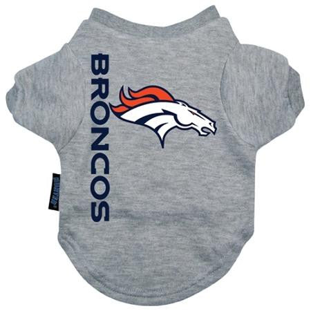 Denver Broncos Dog Tee Shirt - Large
