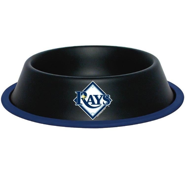 Tampa Bay Rays Stainless Dog Bowl