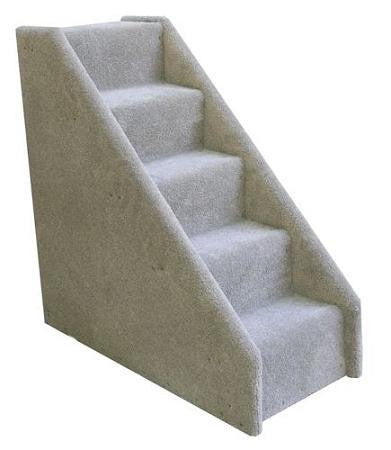 Mini 5 Step Dog Steps - Beige
