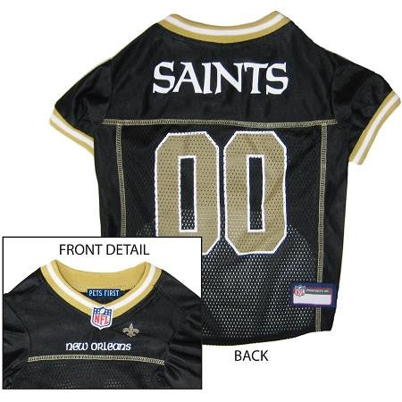 New Orleans Saints NFL Dog Jersey - Large