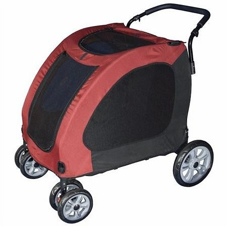 Expedition Pet Stroller - Burgundy