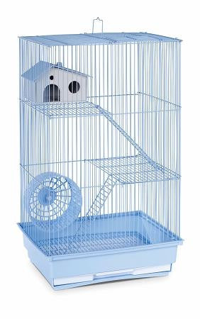 Three Story Hamster & Gerbil Cage - Lilac