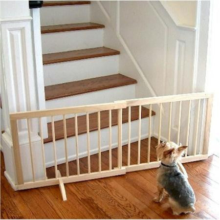 Step Over Pet Gate - Natural