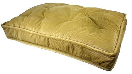 Pillow Top Pet Bed - Large-Saddle