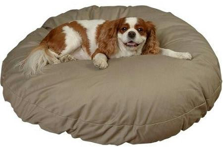 Round Pillow Bed - Small-Red