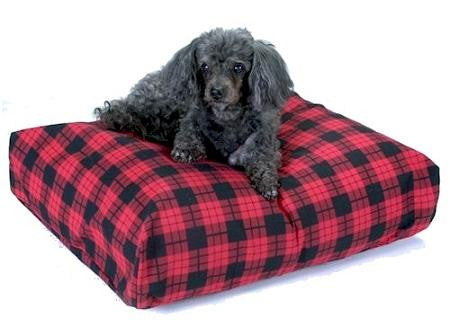 Rectangular Pillow Bed - Small-Denim