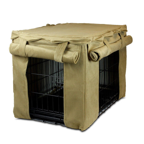 Cabana Pet Crate Cover - Medium-Toro Antuque Gold