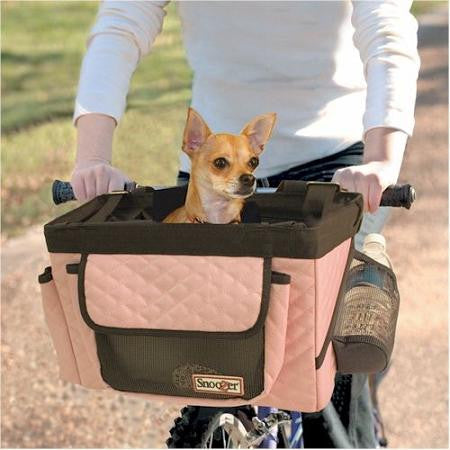 Pet Bicycle Basket - Pink