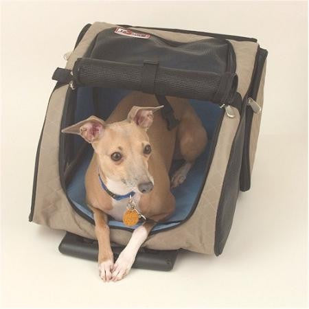 Roll Around Pet Carrier - Large-Khaki