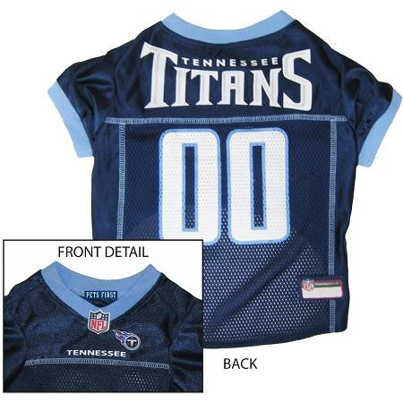 Tennessee Titans NFL Dog Jersey - Medium